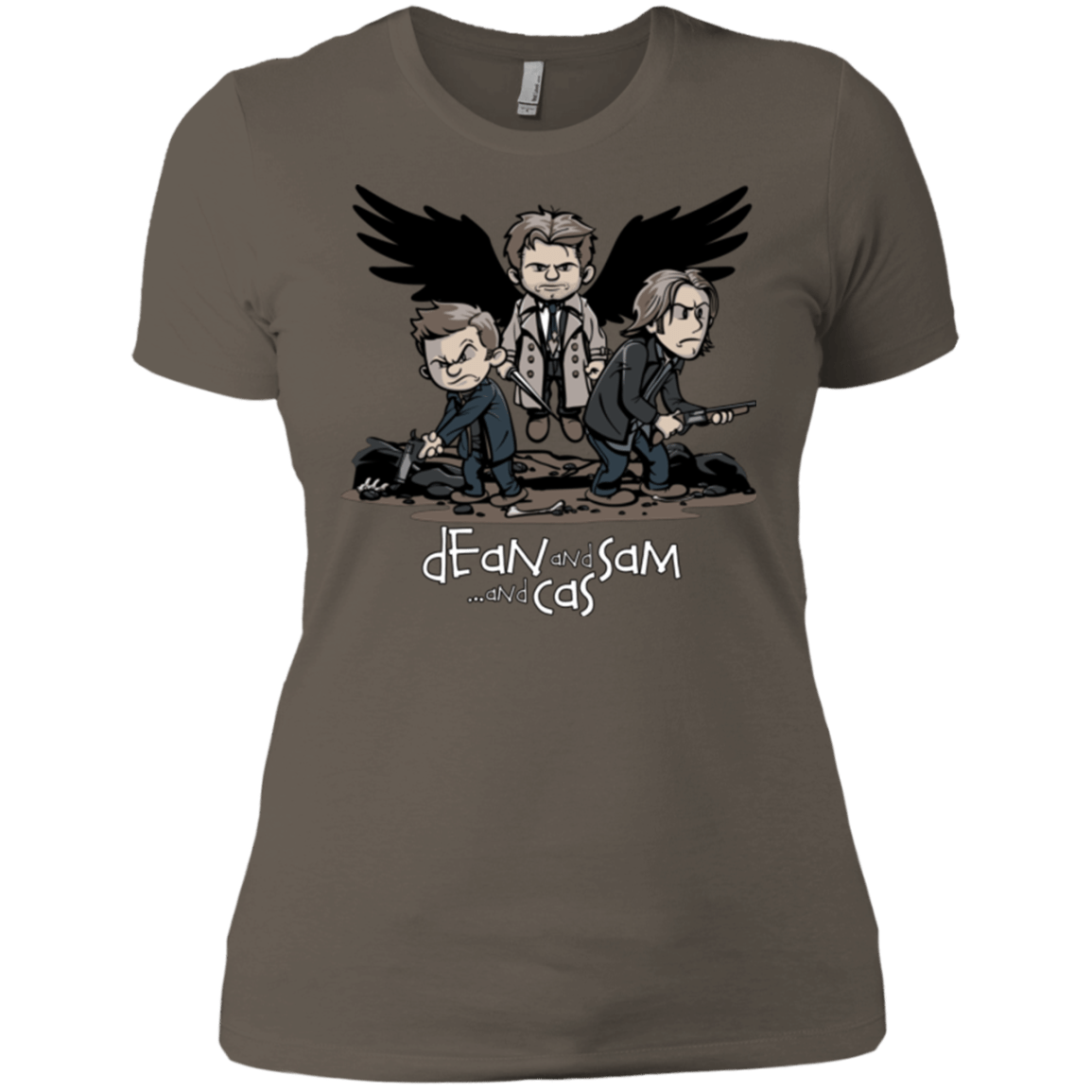 T-Shirts Warm Grey / X-Small Dean Sam Cas Women's Premium T-Shirt