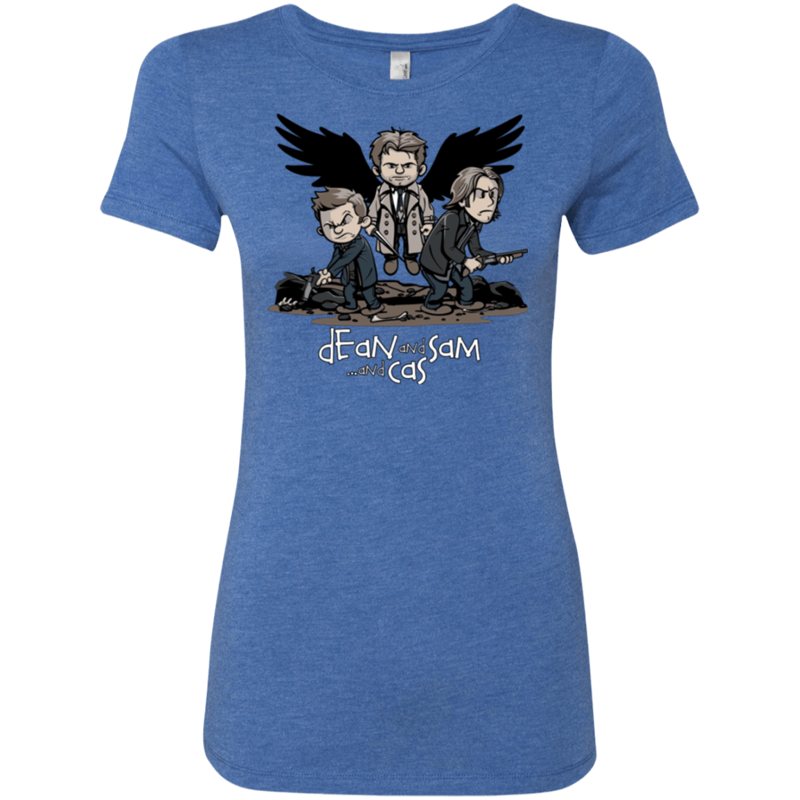 T-Shirts Vintage Royal / Small Dean Sam Cas Women's Triblend T-Shirt