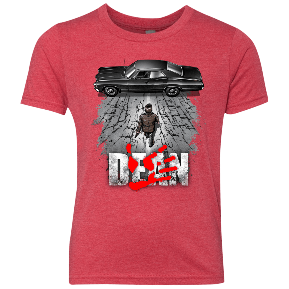 T-Shirts Vintage Red / YXS Dean Youth Triblend T-Shirt