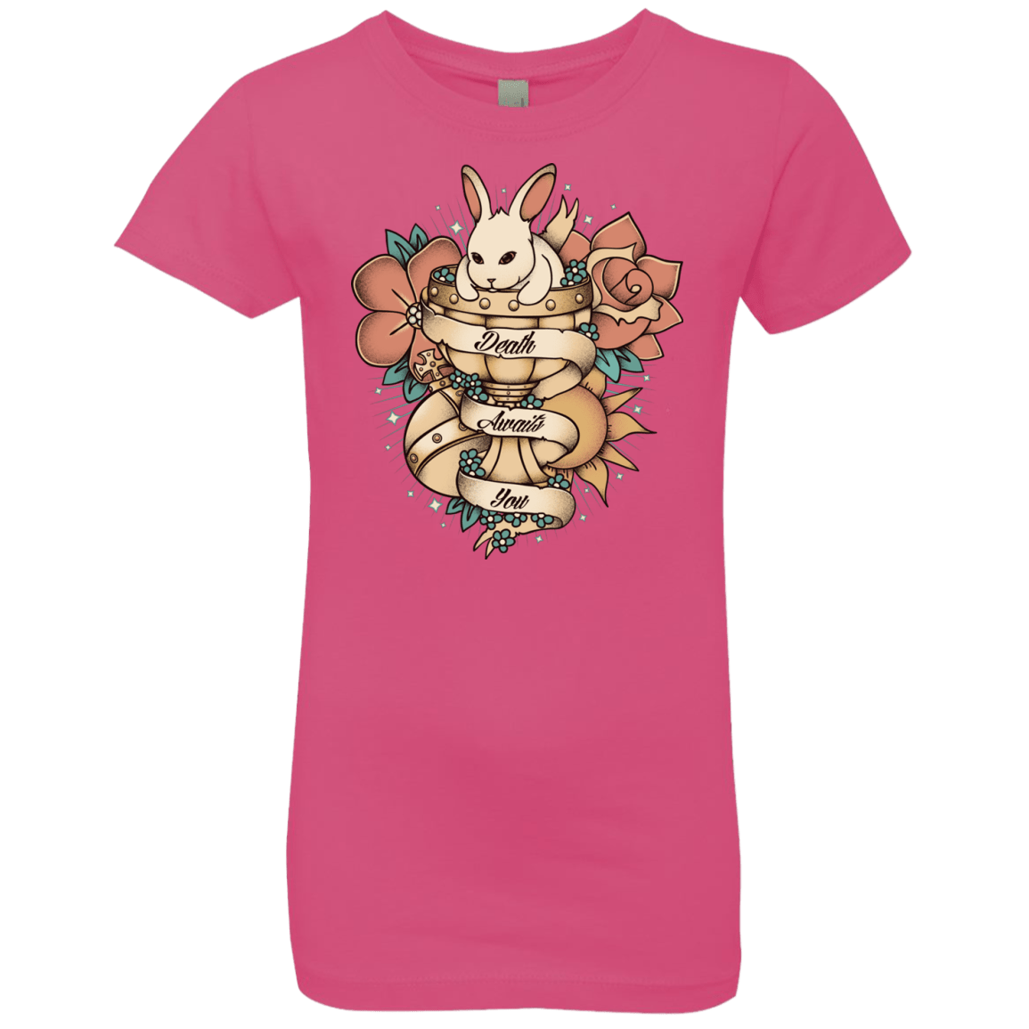 Death Awaits You Girls Premium T-Shirt