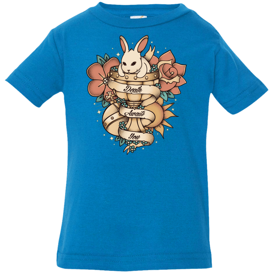 T-Shirts Cobalt / 6 Months Death Awaits You Infant PremiumT-Shirt