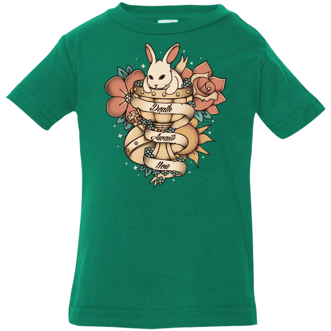 T-Shirts Kelly / 6 Months Death Awaits You Infant PremiumT-Shirt