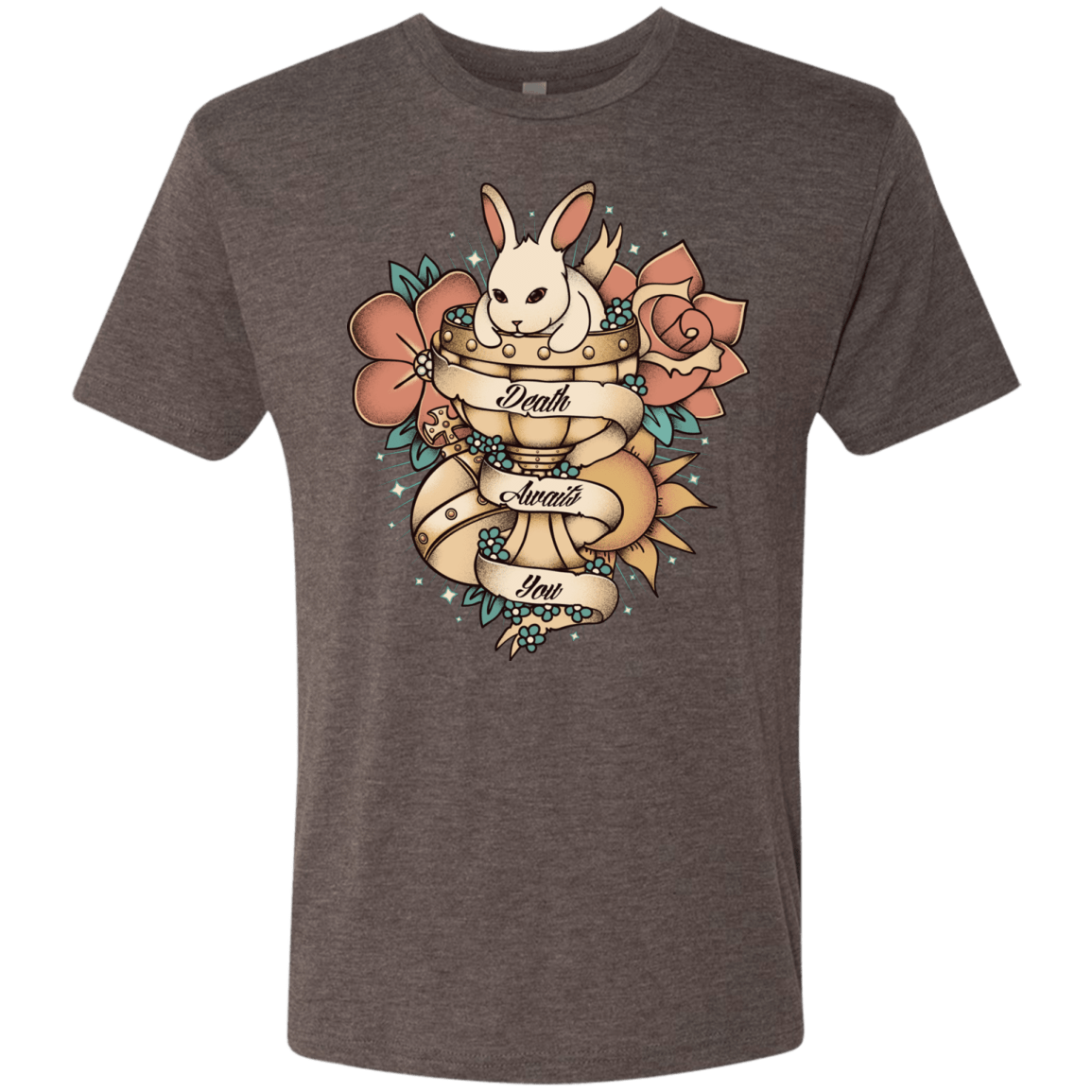 T-Shirts Macchiato / Small Death Awaits You Men's Triblend T-Shirt