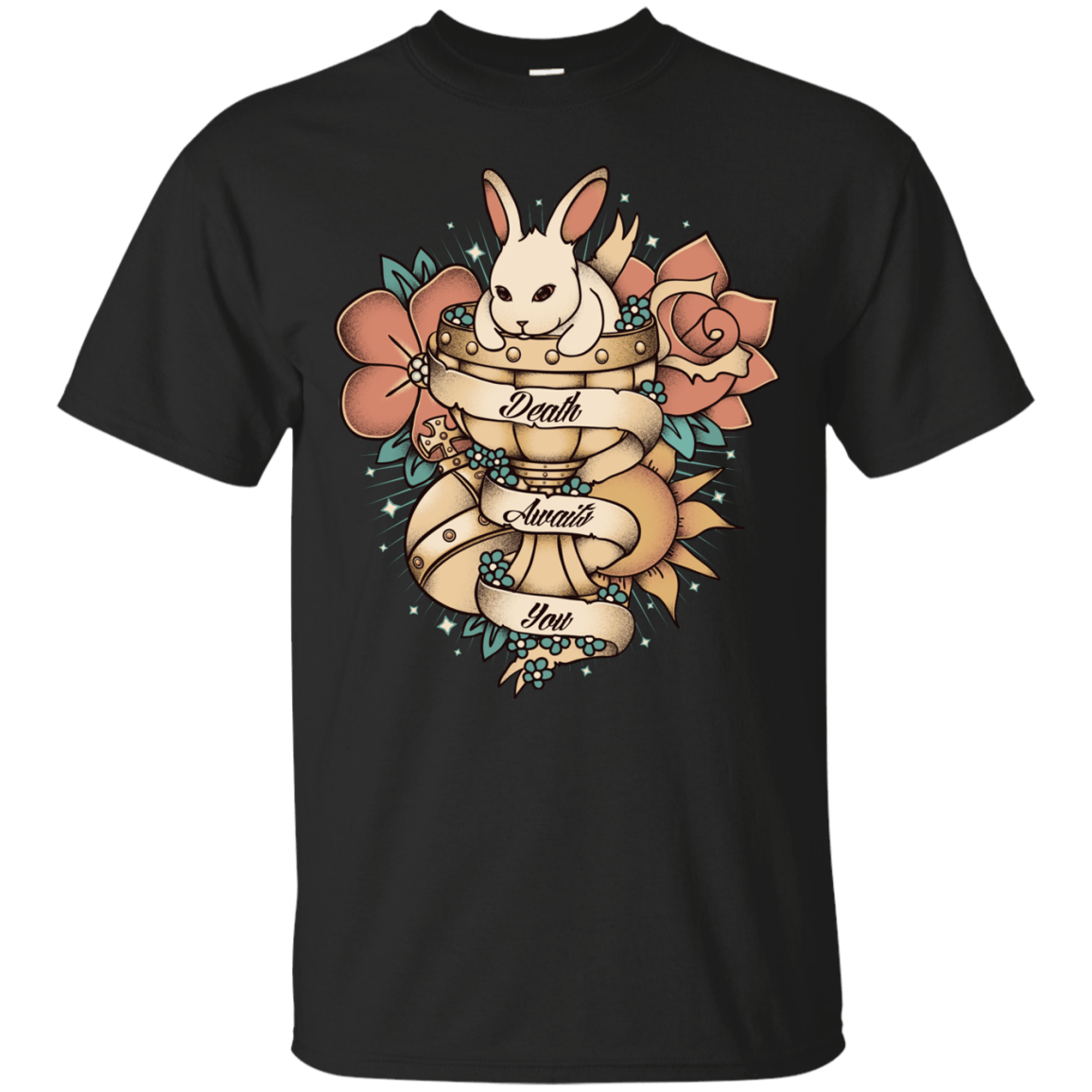 T-Shirts Black / Small Death Awaits You T-Shirt