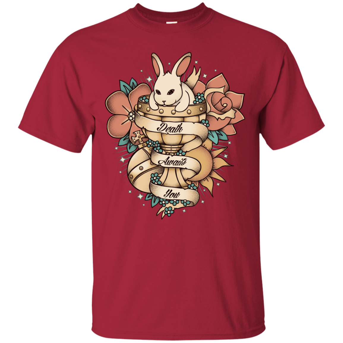T-Shirts Cardinal / Small Death Awaits You T-Shirt