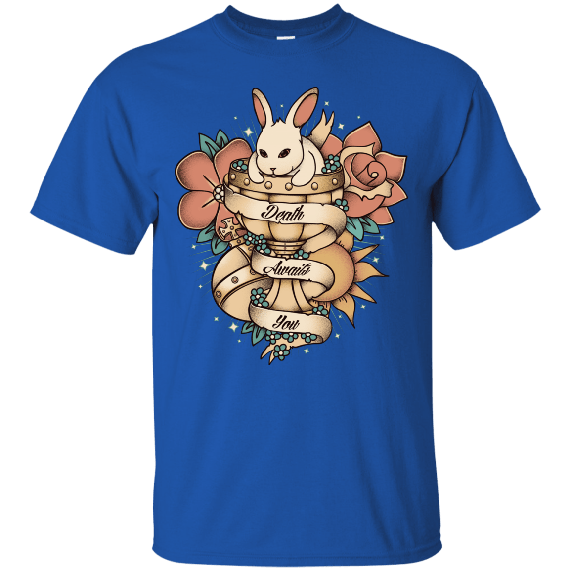 T-Shirts Royal / Small Death Awaits You T-Shirt