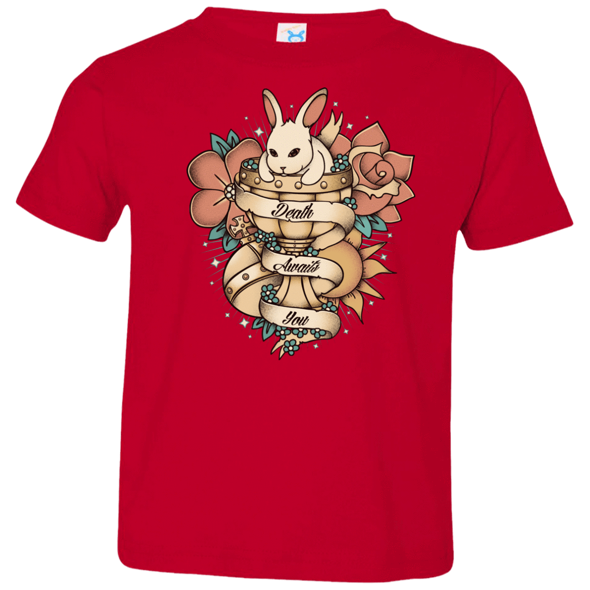 T-Shirts Red / 2T Death Awaits You Toddler Premium T-Shirt