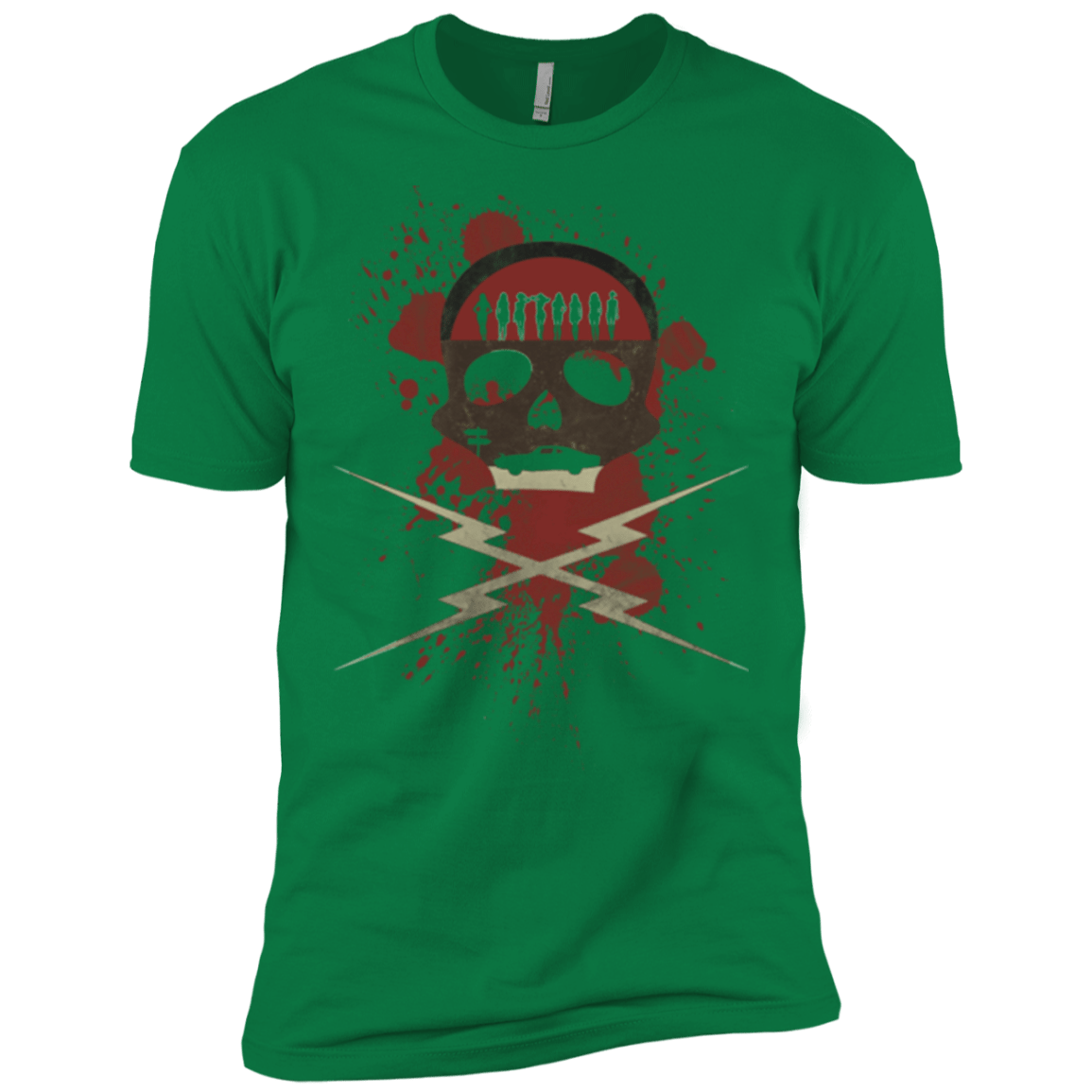 T-Shirts Kelly Green / X-Small Death Car Men's Premium T-Shirt