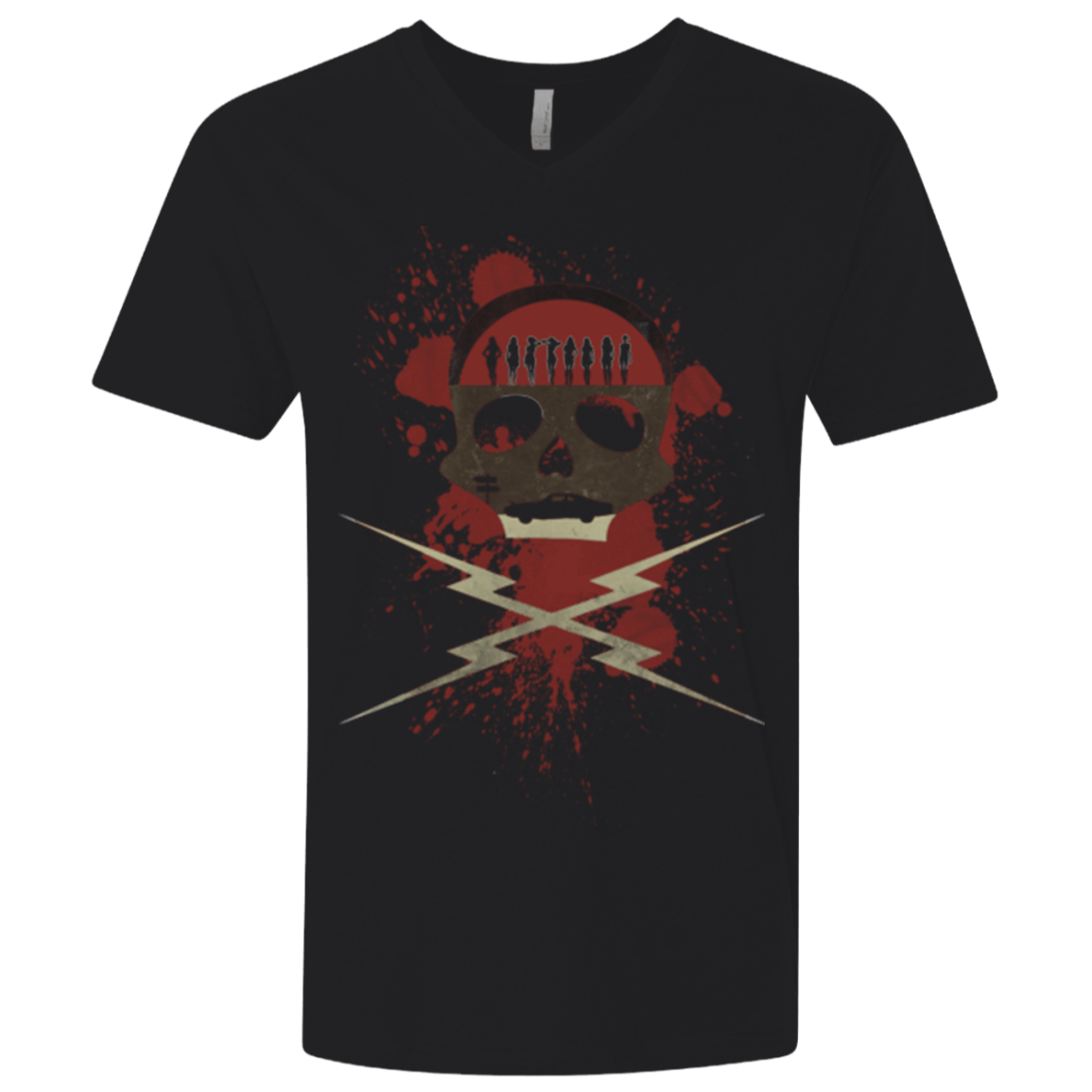 T-Shirts Black / X-Small Death Car Men's Premium V-Neck