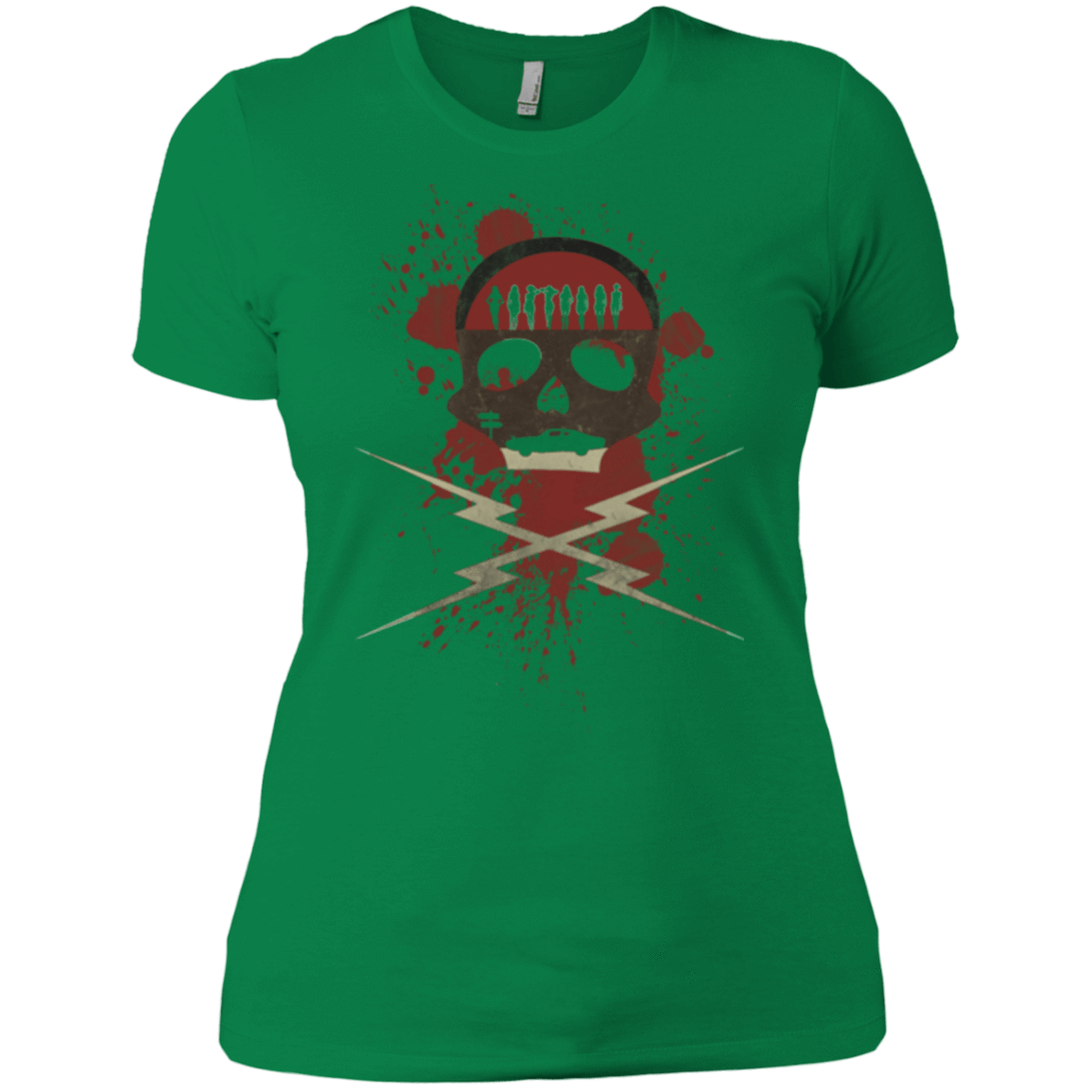 T-Shirts Kelly Green / X-Small Death Car Women's Premium T-Shirt