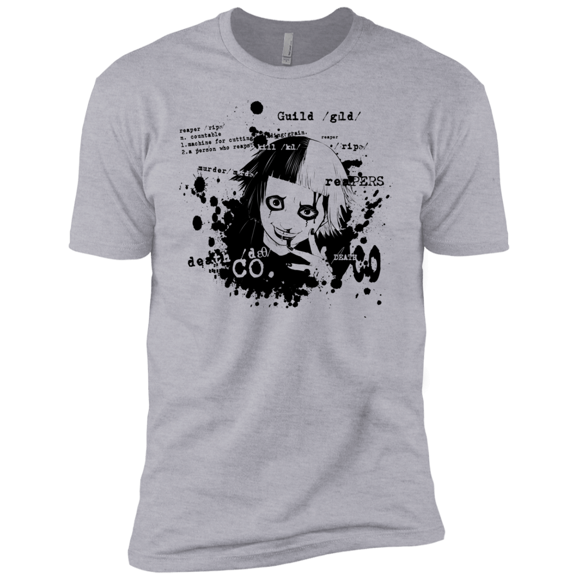 T-Shirts Heather Grey / YXS Death Co Boys Premium T-Shirt