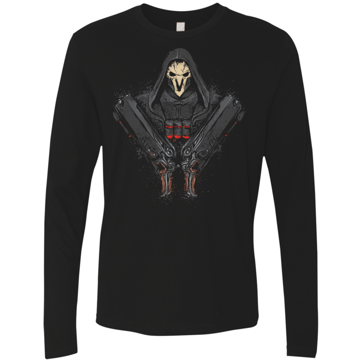 T-Shirts Black / Small Death comes Men's Premium Long Sleeve