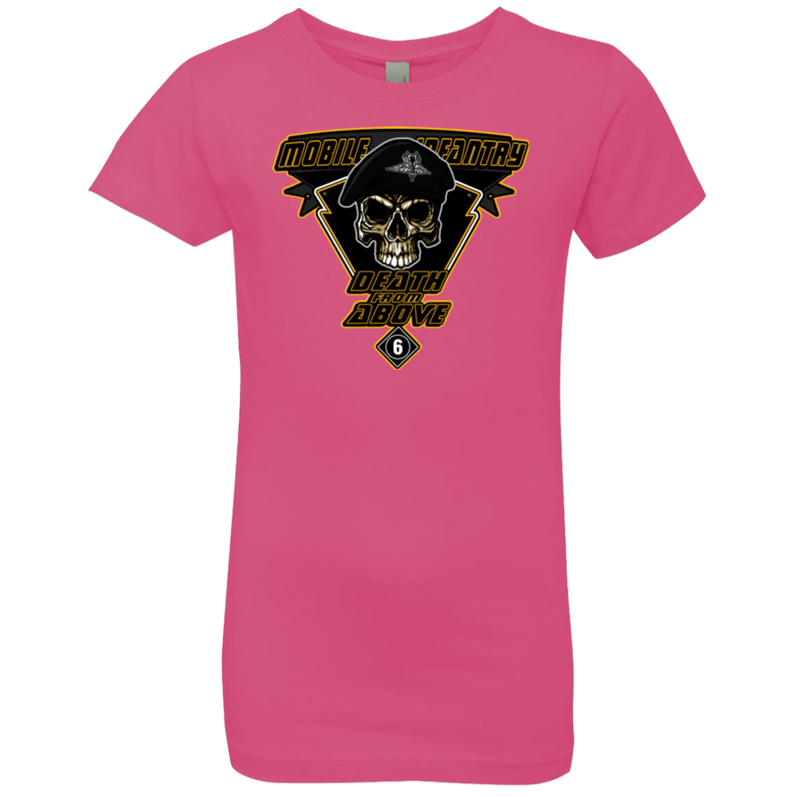 T-Shirts Hot Pink / YXS Death From Above Girls Premium T-Shirt