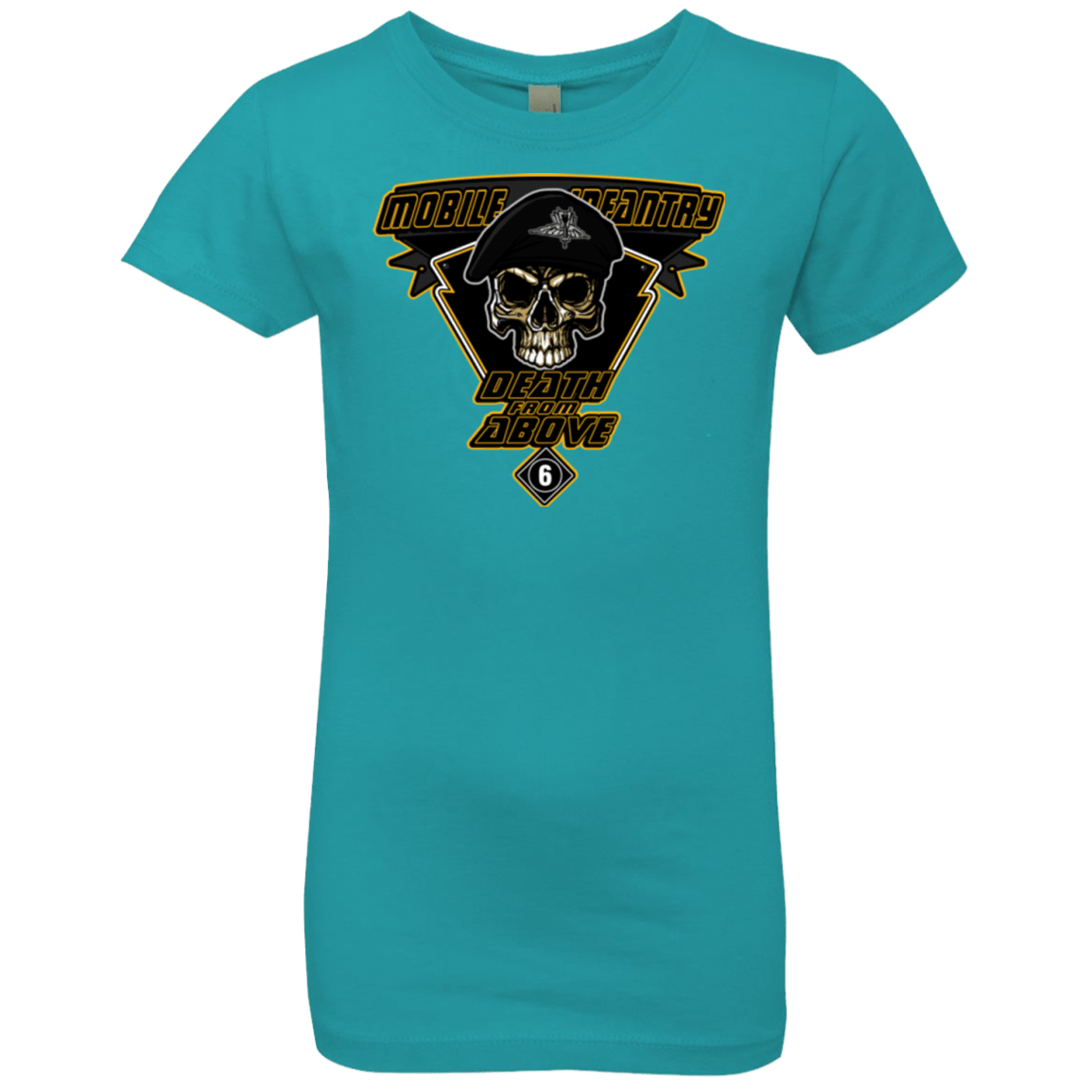 T-Shirts Tahiti Blue / YXS Death From Above Girls Premium T-Shirt