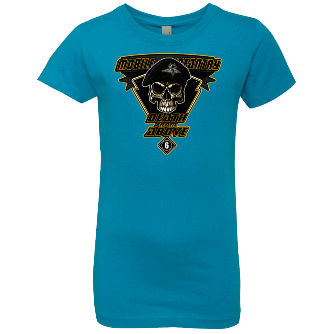 T-Shirts Turquoise / YXS Death From Above Girls Premium T-Shirt
