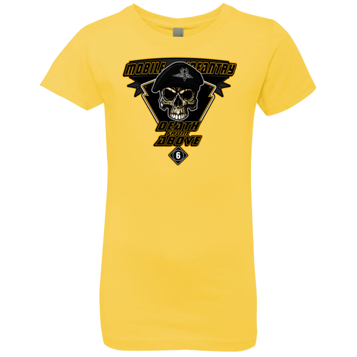 T-Shirts Vibrant Yellow / YXS Death From Above Girls Premium T-Shirt