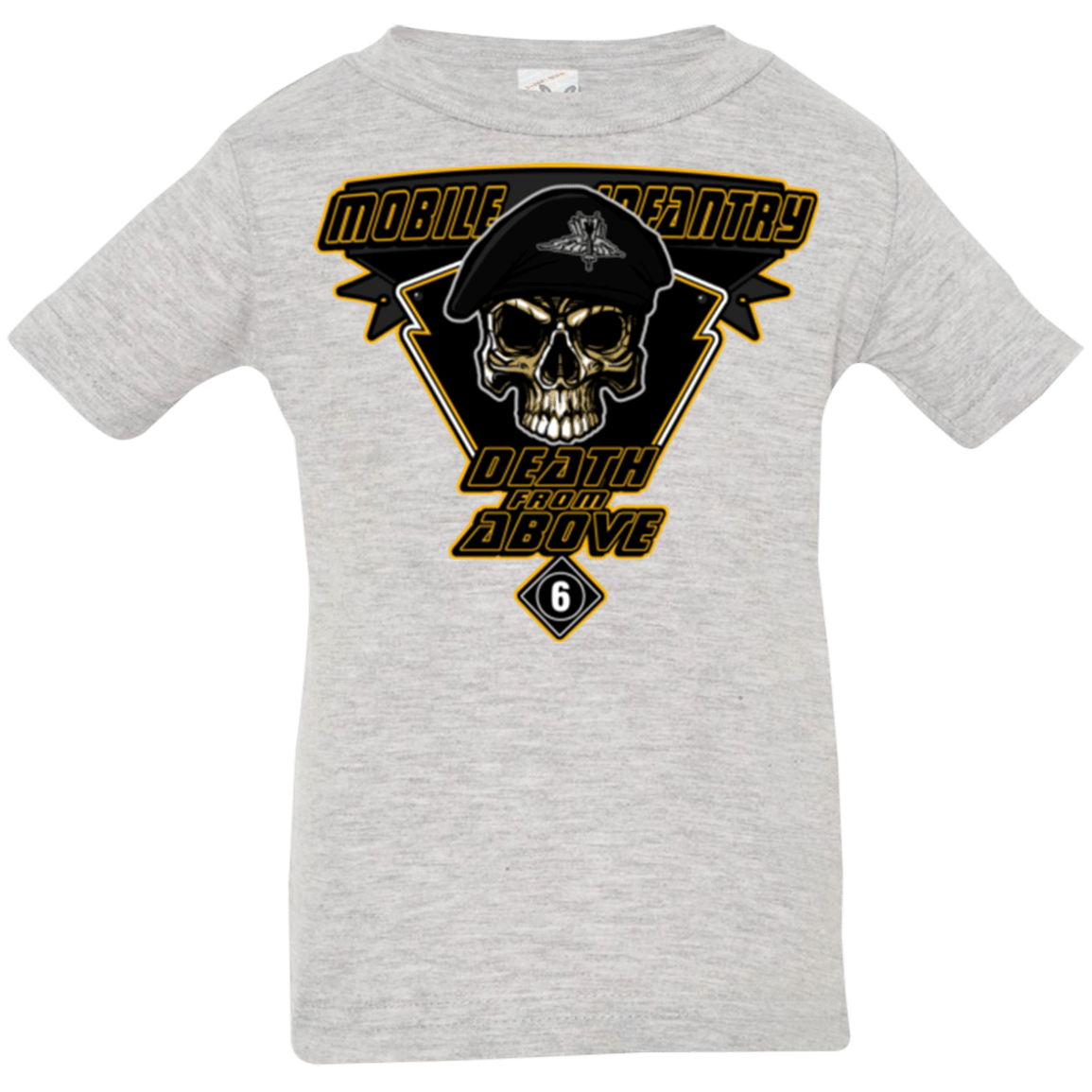 T-Shirts Heather Grey / 6 Months Death From Above Infant PremiumT-Shirt