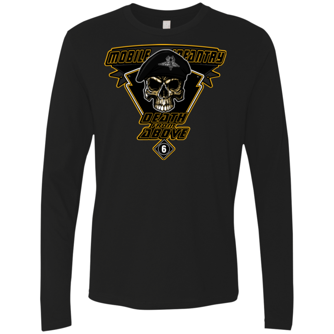 T-Shirts Black / Small Death From Above Men's Premium Long Sleeve