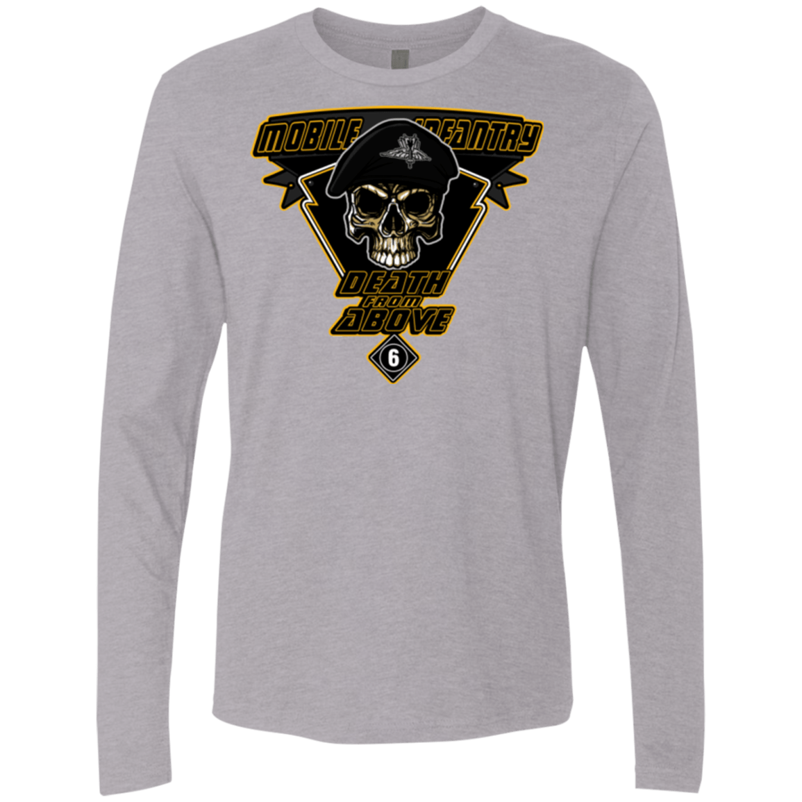 T-Shirts Heather Grey / Small Death From Above Men's Premium Long Sleeve