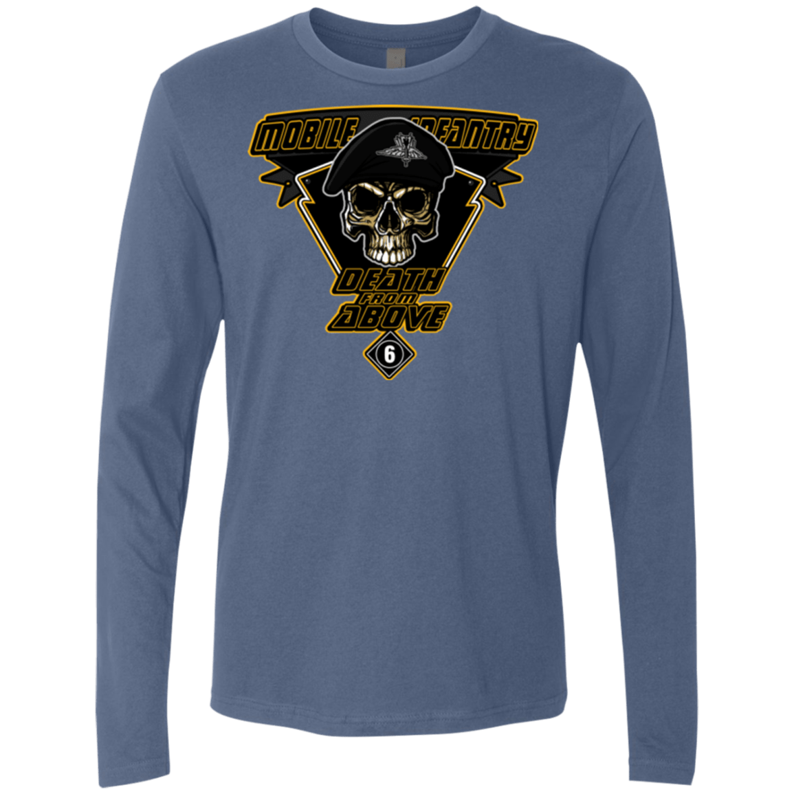 T-Shirts Indigo / Small Death From Above Men's Premium Long Sleeve