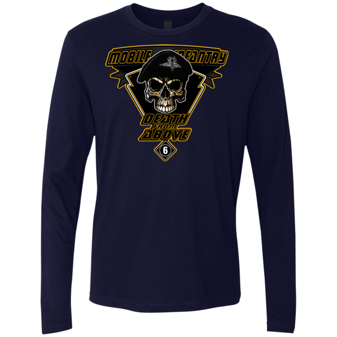 T-Shirts Midnight Navy / Small Death From Above Men's Premium Long Sleeve