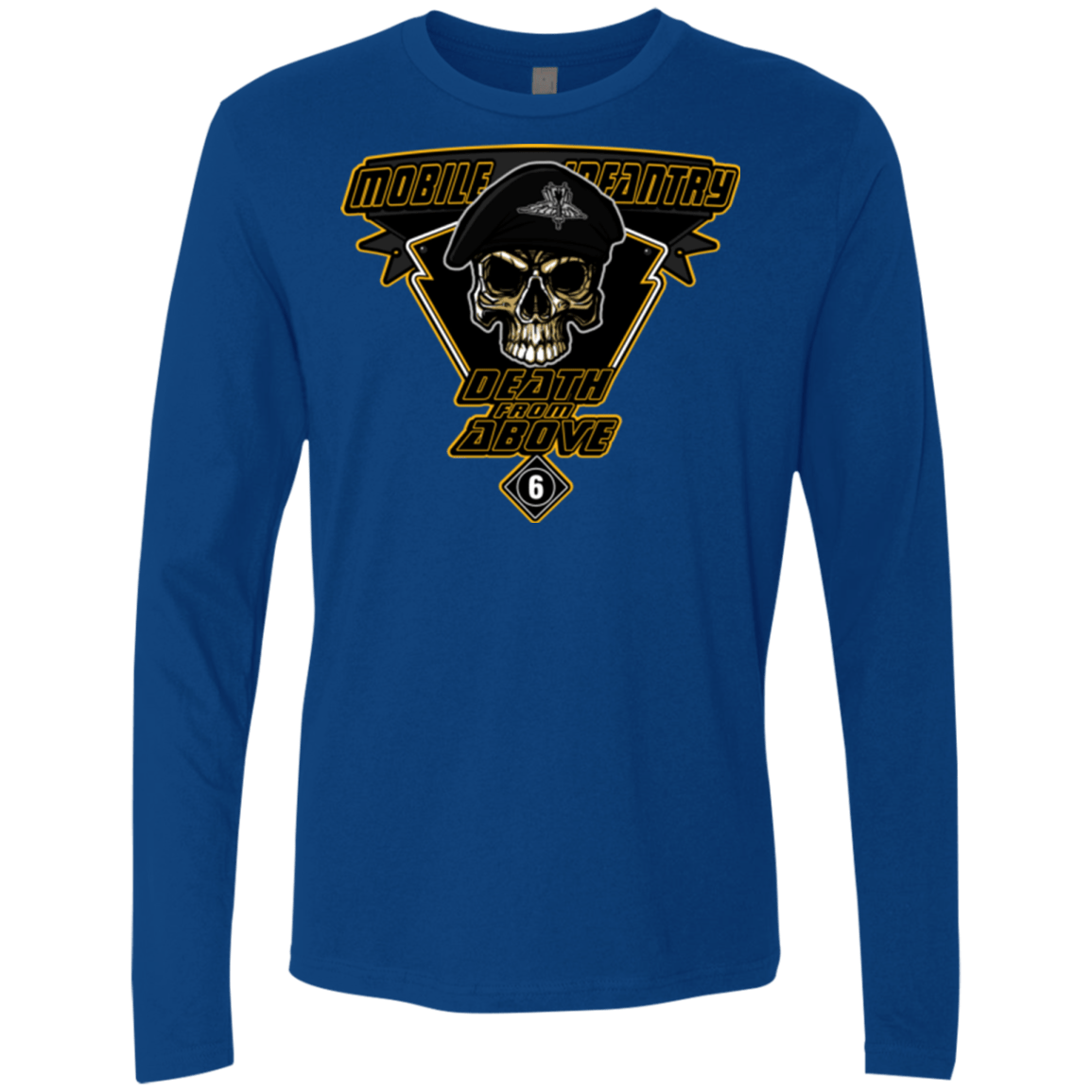 T-Shirts Royal / Small Death From Above Men's Premium Long Sleeve