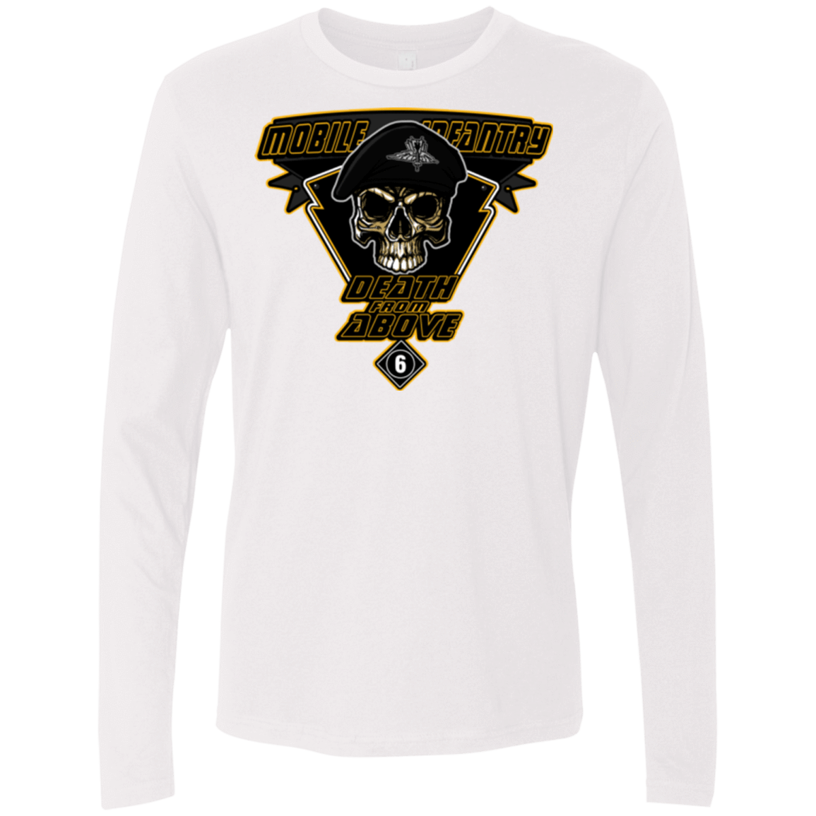 T-Shirts White / Small Death From Above Men's Premium Long Sleeve
