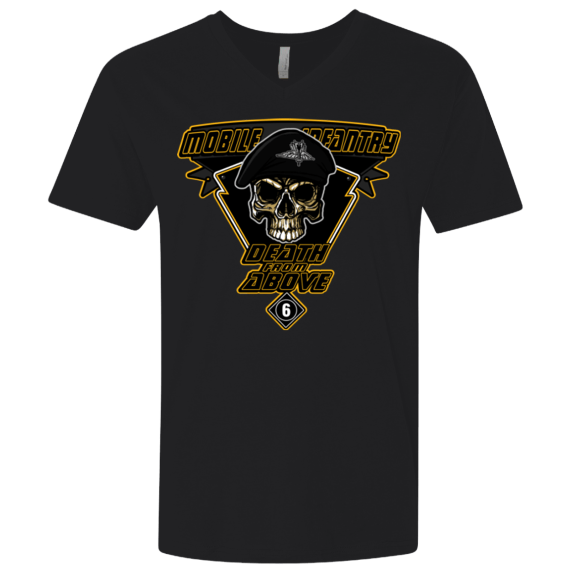 T-Shirts Black / X-Small Death From Above Men's Premium V-Neck