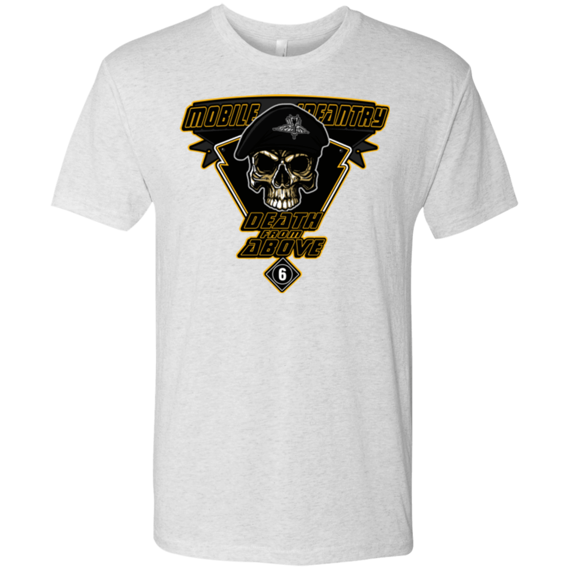 T-Shirts Heather White / Small Death From Above Men's Triblend T-Shirt