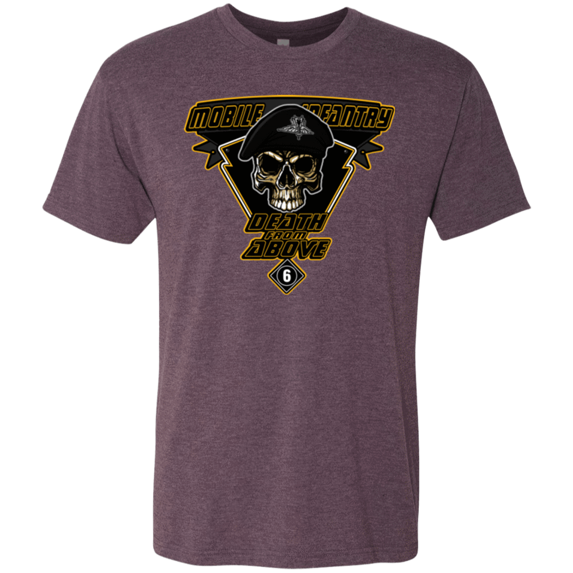 T-Shirts Vintage Purple / Small Death From Above Men's Triblend T-Shirt