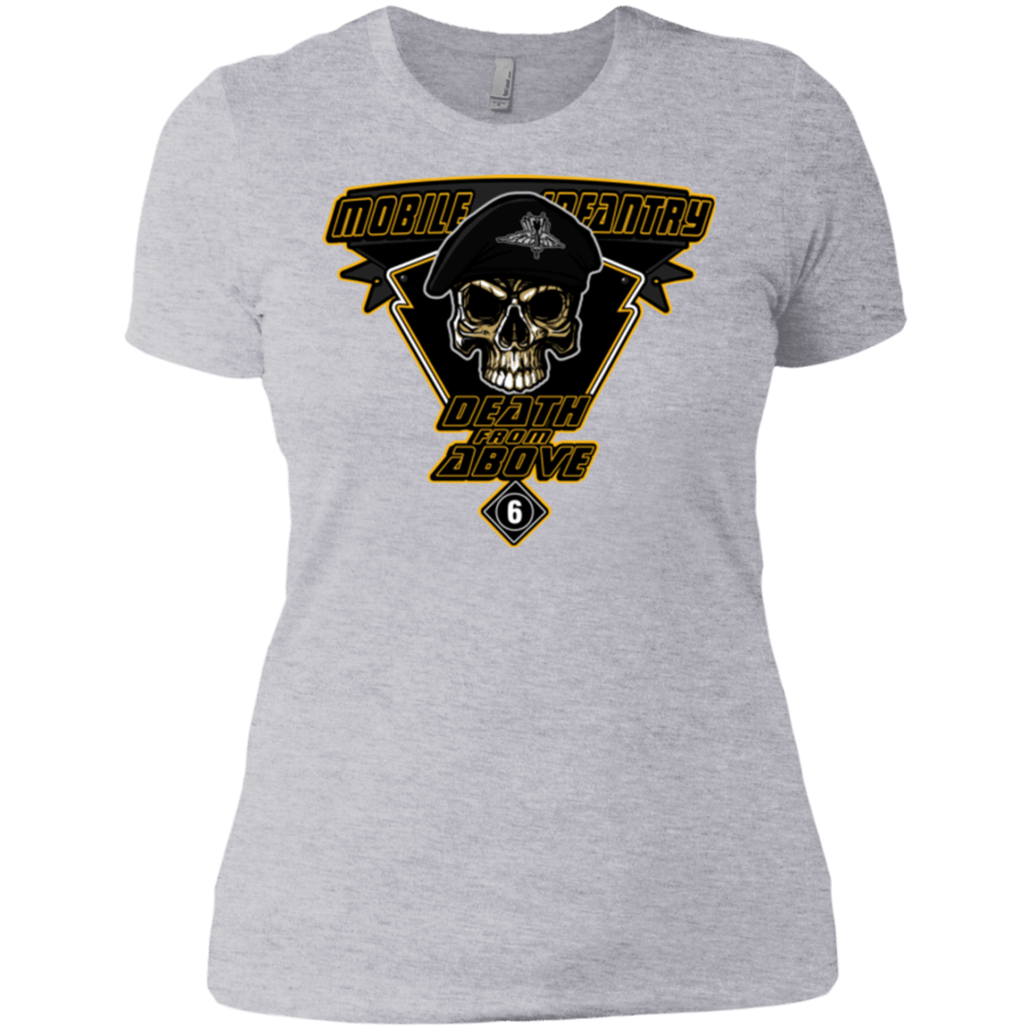 T-Shirts Heather Grey / X-Small Death From Above Women's Premium T-Shirt