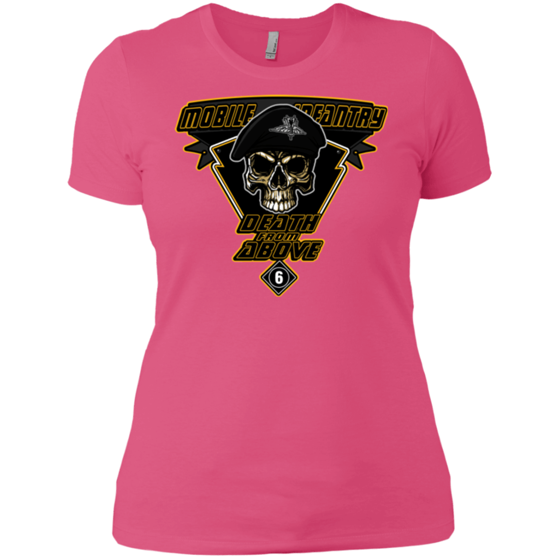 T-Shirts Hot Pink / X-Small Death From Above Women's Premium T-Shirt