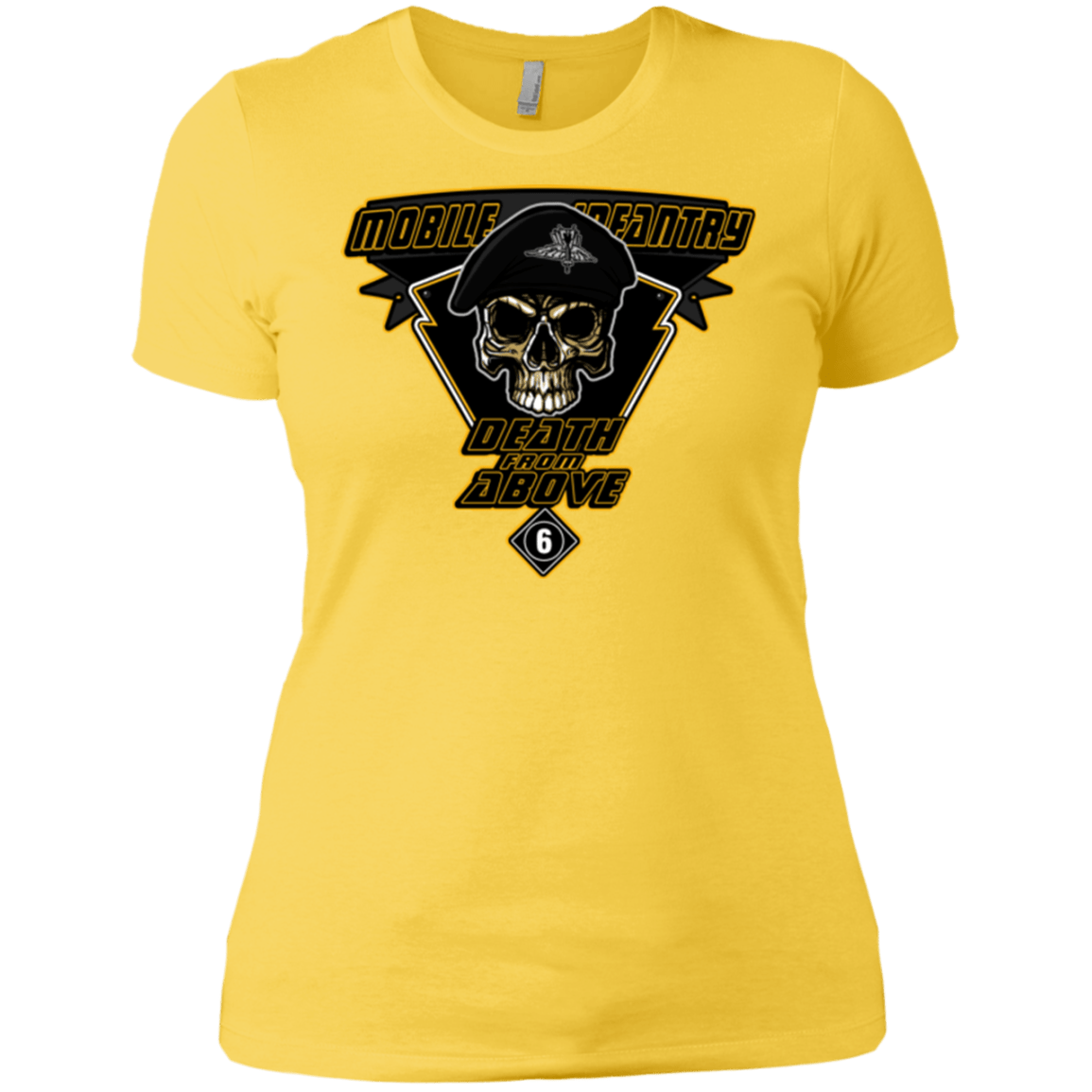 T-Shirts Vibrant Yellow / X-Small Death From Above Women's Premium T-Shirt