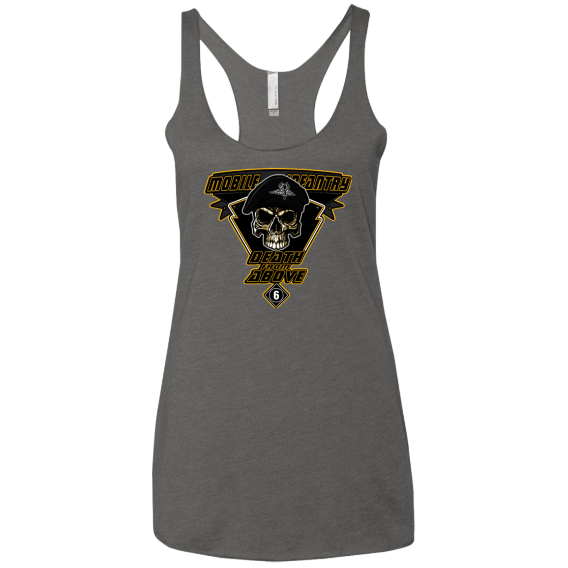 T-Shirts Premium Heather / X-Small Death From Above Women's Triblend Racerback Tank