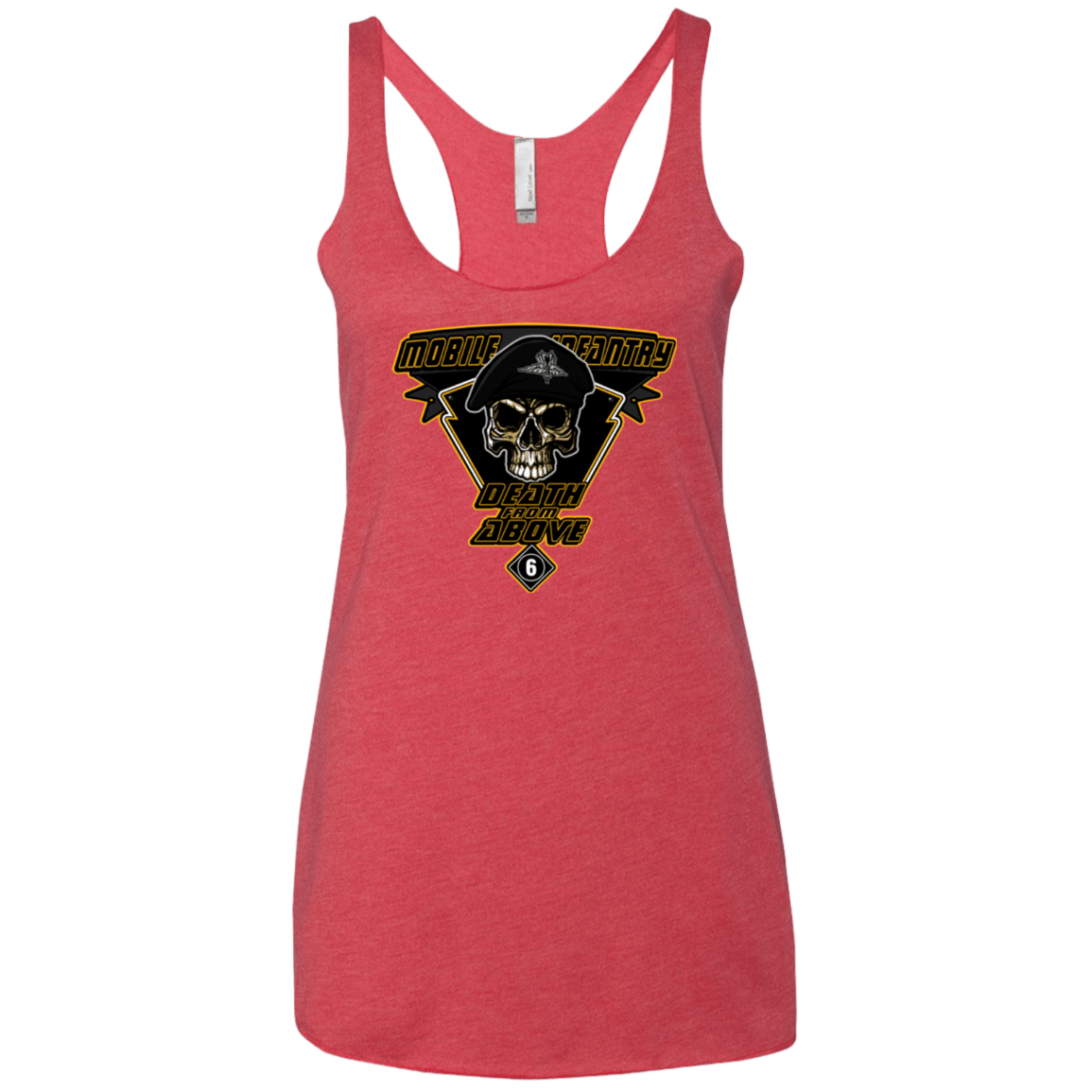 T-Shirts Vintage Red / X-Small Death From Above Women's Triblend Racerback Tank