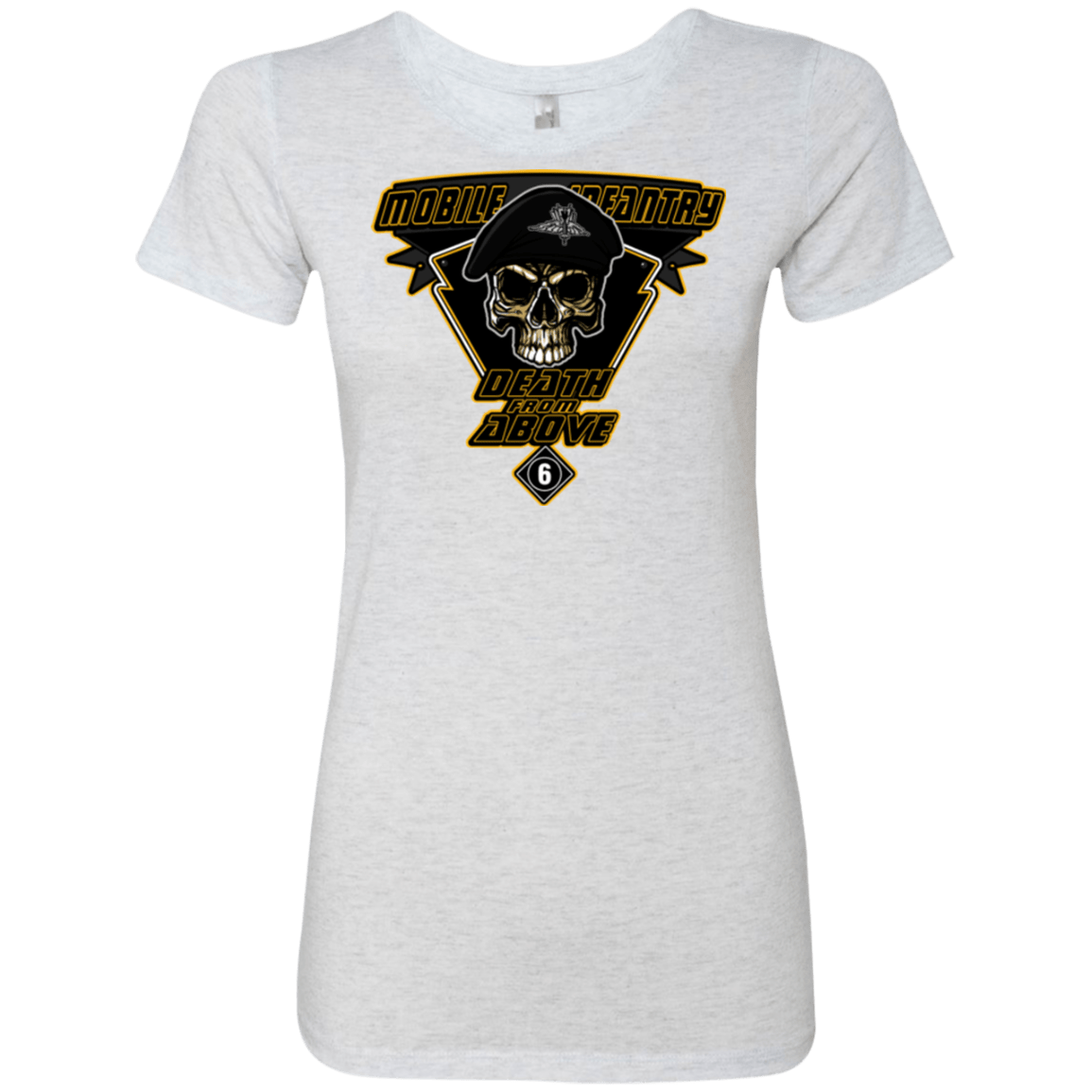 T-Shirts Heather White / Small Death From Above Women's Triblend T-Shirt