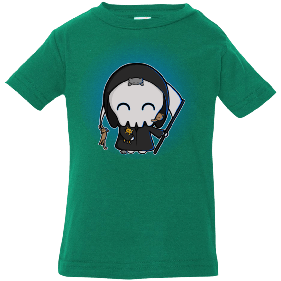 T-Shirts Kelly / 6 Months Death Loves Cats Infant PremiumT-Shirt