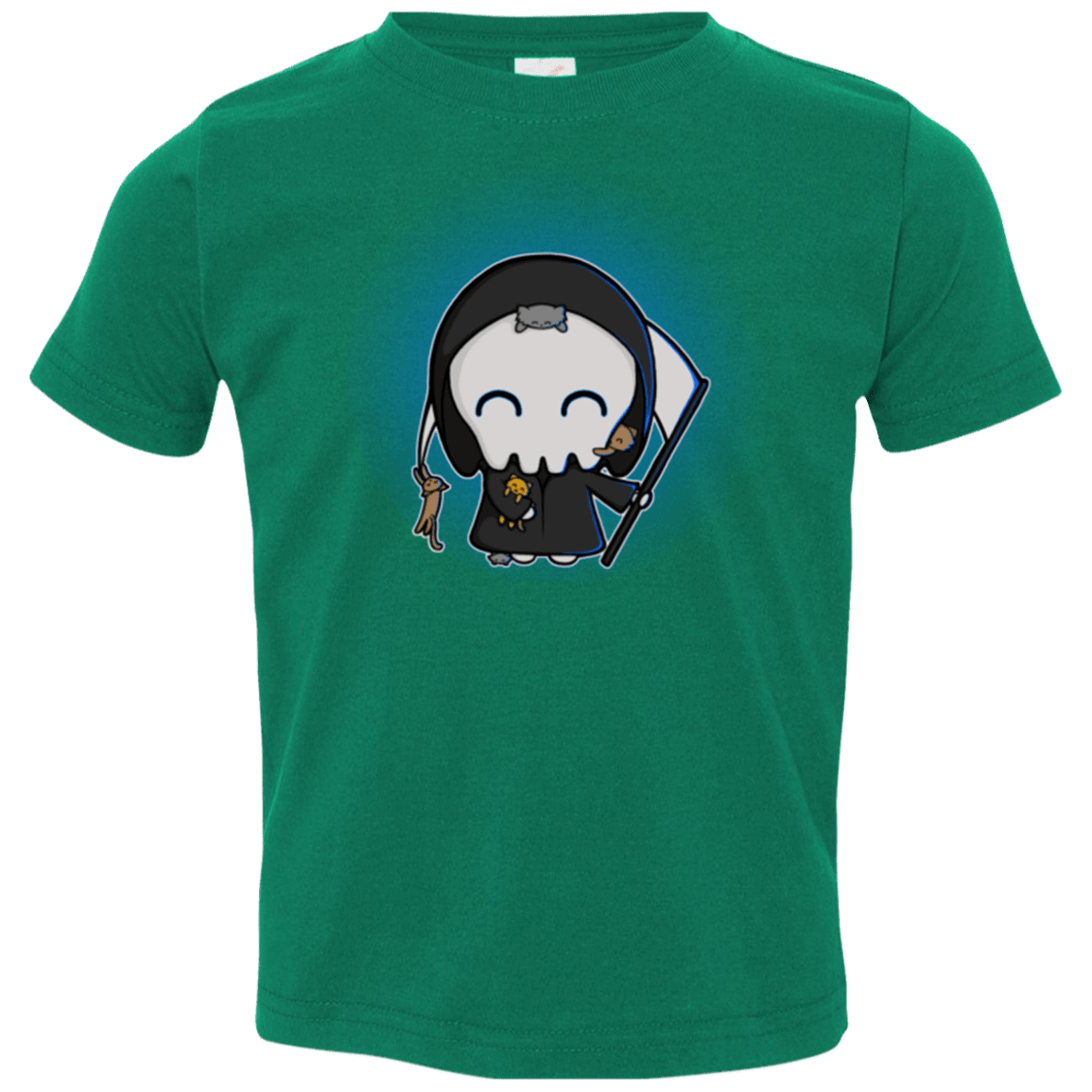 T-Shirts Kelly / 2T Death Loves Cats Toddler Premium T-Shirt