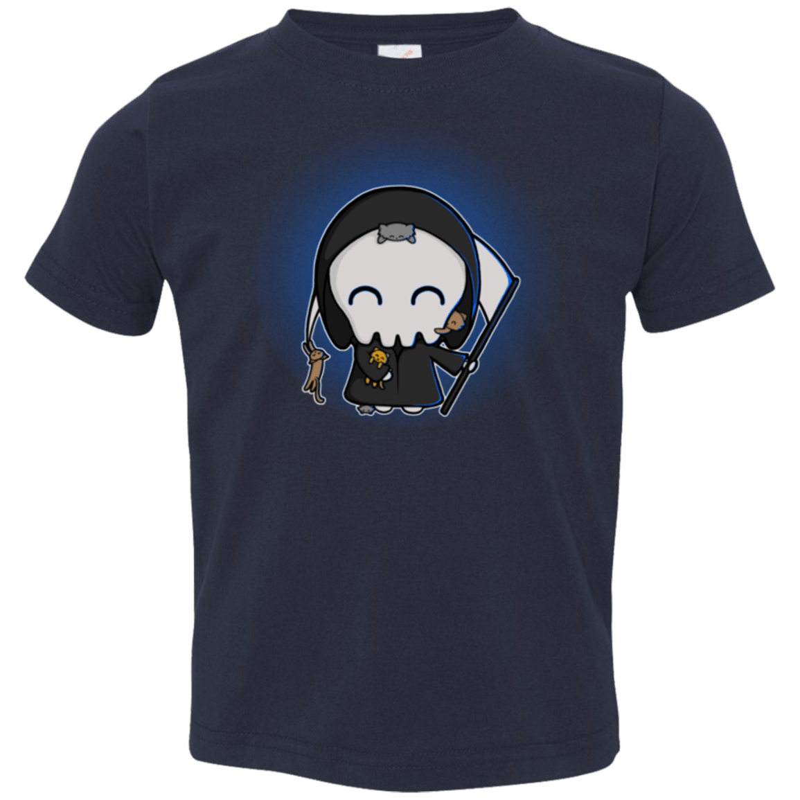 T-Shirts Navy / 2T Death Loves Cats Toddler Premium T-Shirt