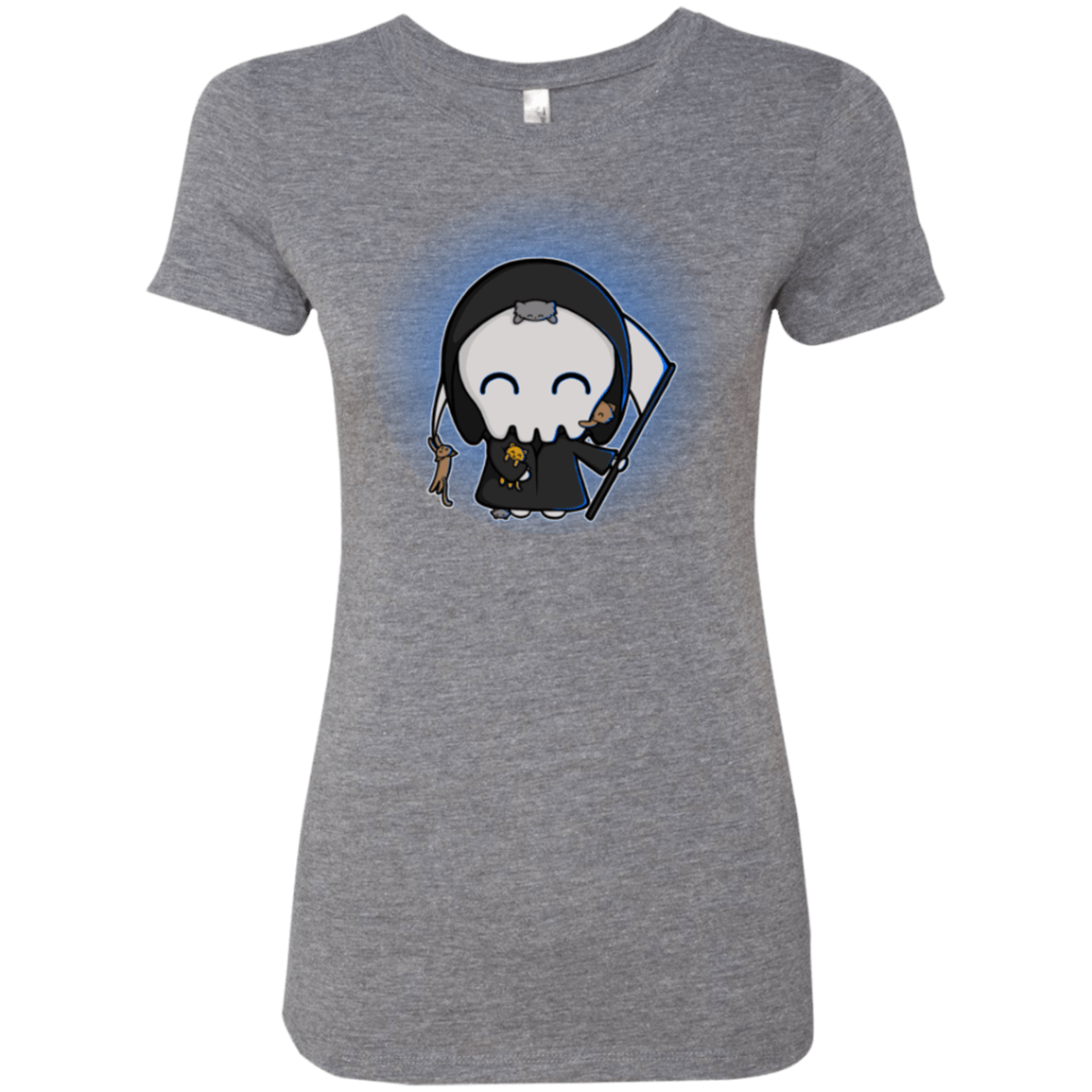 T-Shirts Premium Heather / Small Death Loves Cats Women's Triblend T-Shirt