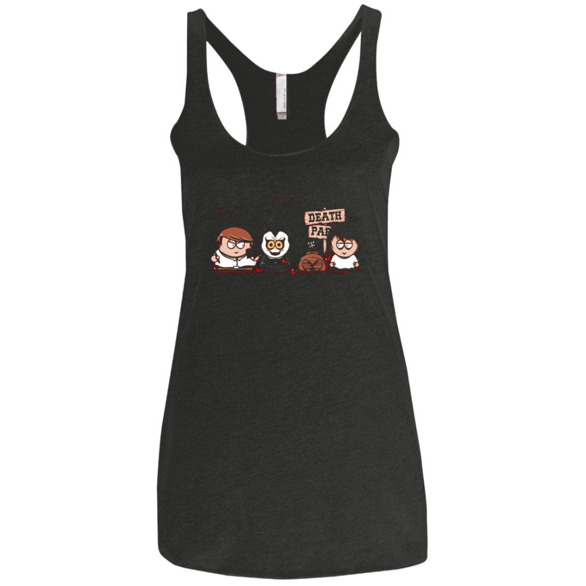 DEATH PARK Women's Triblend Racerback Tank