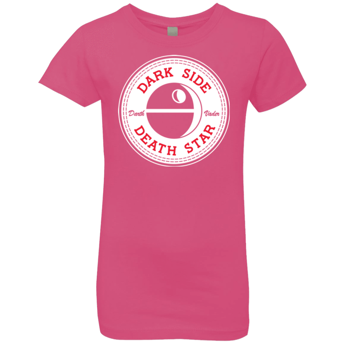 T-Shirts Hot Pink / YXS Death Star Girls Premium T-Shirt