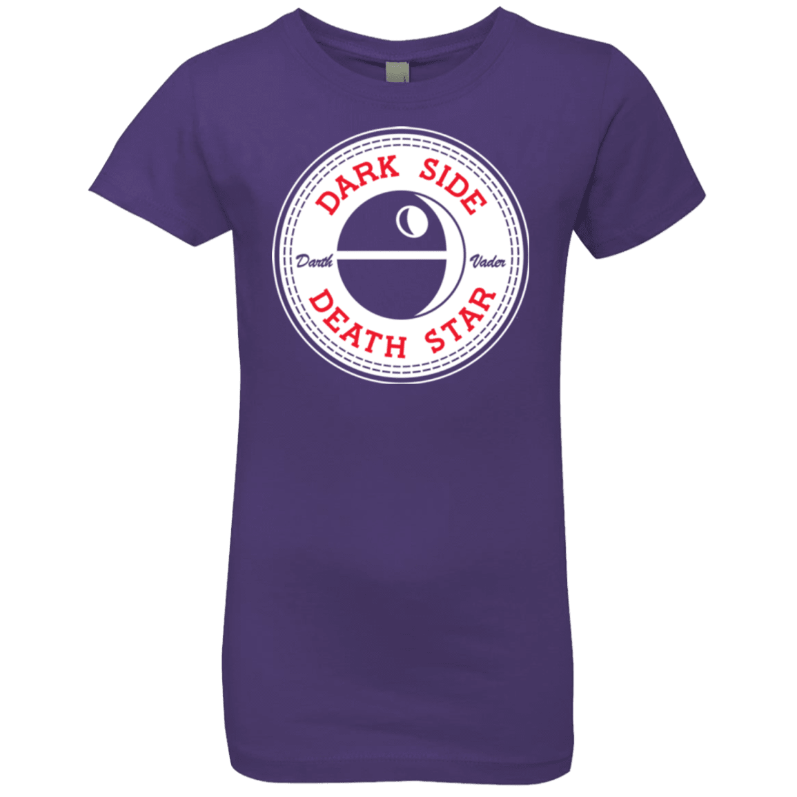 T-Shirts Purple Rush / YXS Death Star Girls Premium T-Shirt
