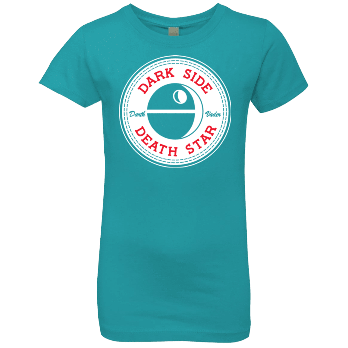 T-Shirts Tahiti Blue / YXS Death Star Girls Premium T-Shirt