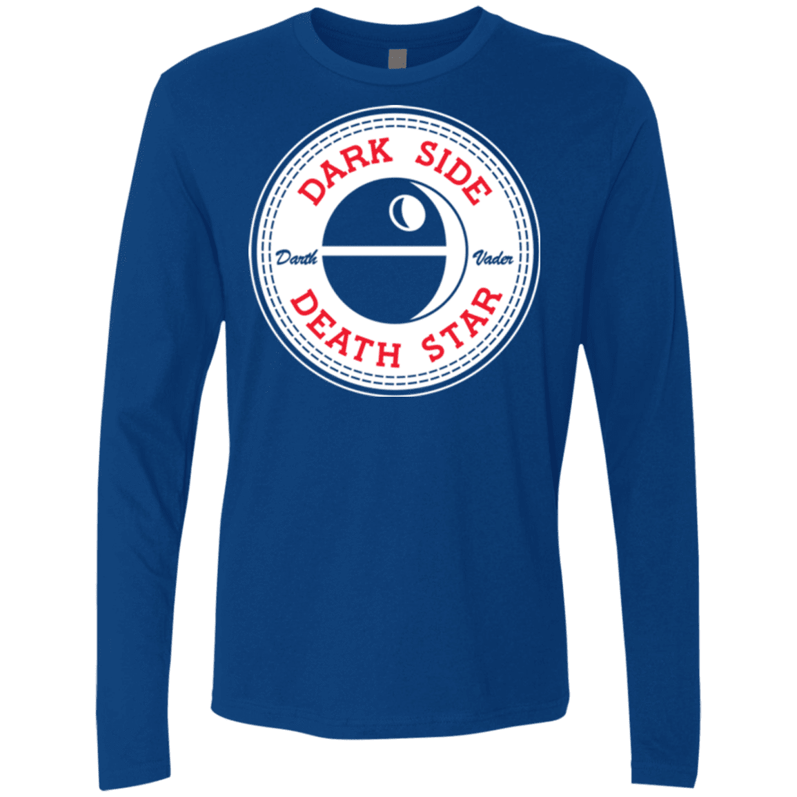 T-Shirts Royal / Small Death Star Men's Premium Long Sleeve