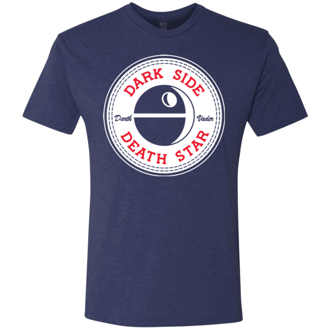 T-Shirts Vintage Navy / Small Death Star Men's Triblend T-Shirt