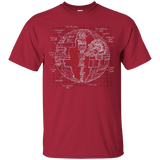 T-Shirts Cardinal / S Death Star Plan T-Shirt