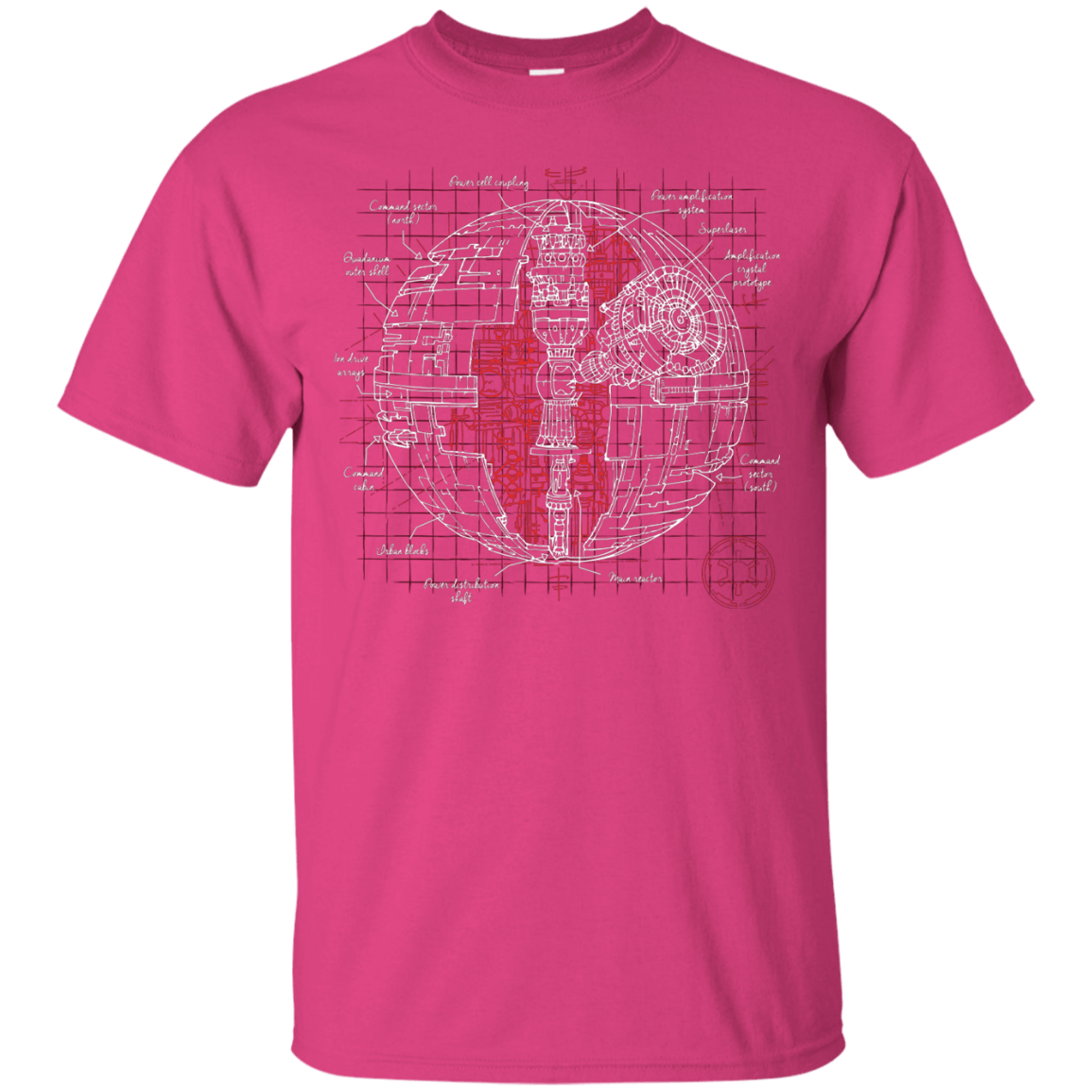 T-Shirts Heliconia / S Death Star Plan T-Shirt
