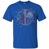 T-Shirts Royal / S Death Star Plan T-Shirt
