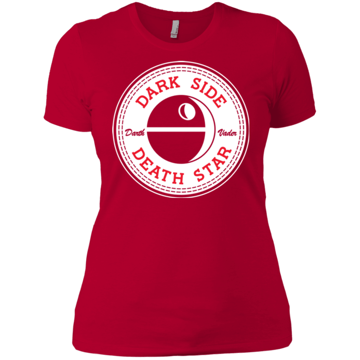 T-Shirts Red / X-Small Death Star Women's Premium T-Shirt